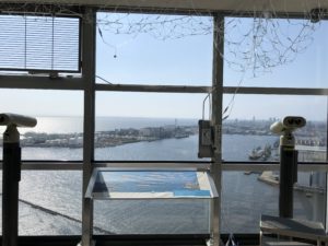 千葉ポートタワーからの眺め　海側