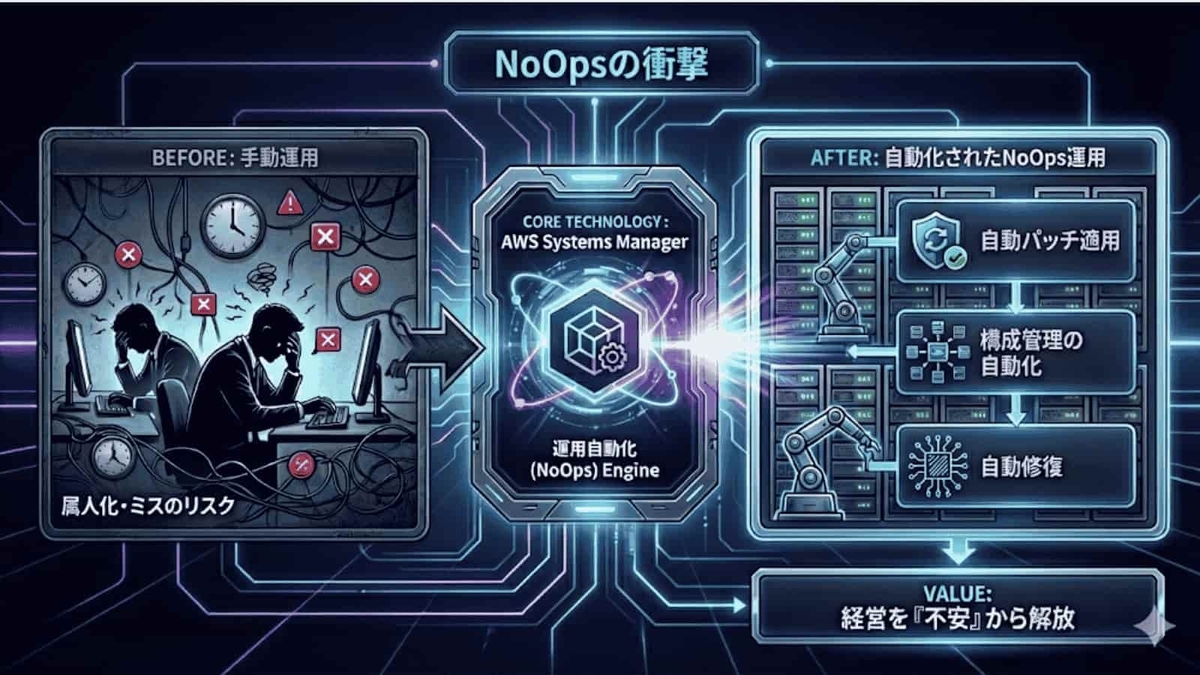 「人」に頼る運用から「仕組み」が動く運用へ：NoOpsの衝撃