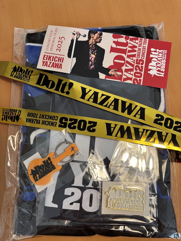 ★矢沢永吉★50周年記念ツアーDo It!2025 愛知SkyEXPO SS席特典 矢沢永吉 Do It YAZAWA 2025 12月4日愛知国際展示場 メモリアル