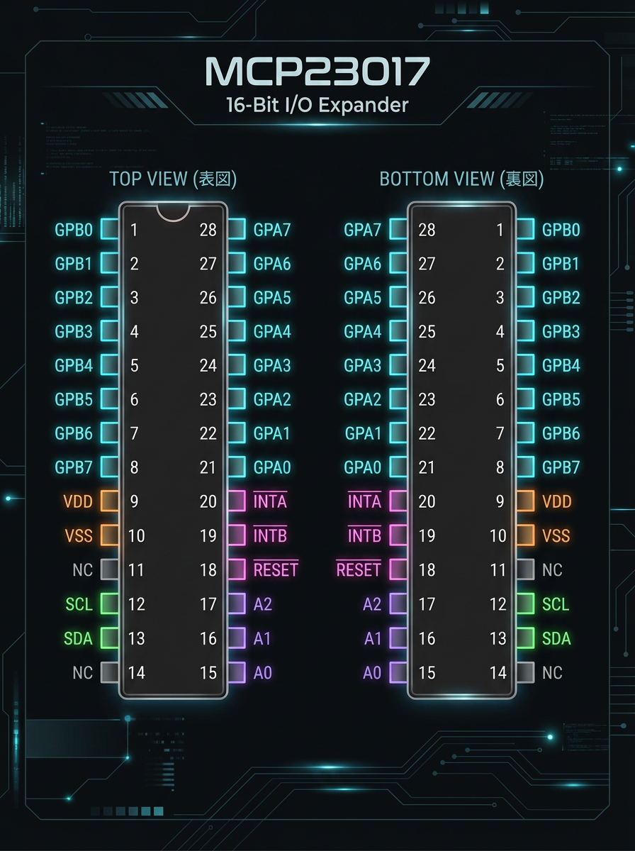 MCP23017 Pinoutポスター - Superb Garbages 2