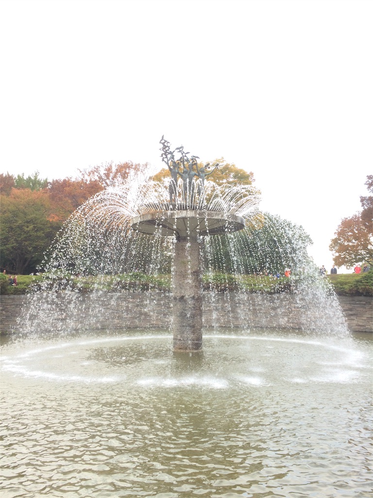 昭和記念公園　噴水