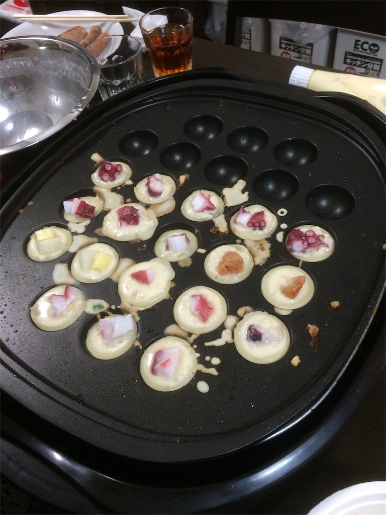 たこ焼きパーティー　生地