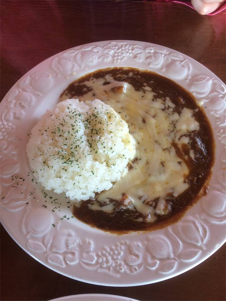 赤倉温泉　ゲレンデ　お昼ご飯　カレー