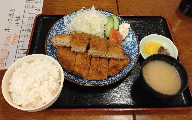 メンチカツ定食