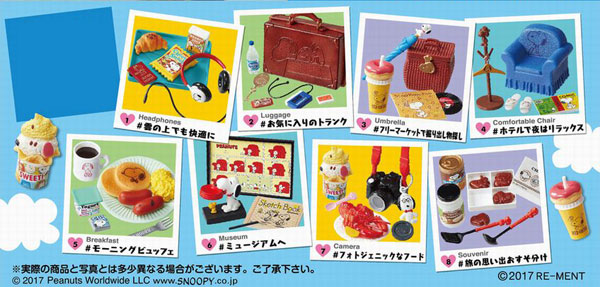 スヌーピーホリデートリップ Snoopy S Holiday Trip Go To America ハグルのリーメントミニチュアブログ
