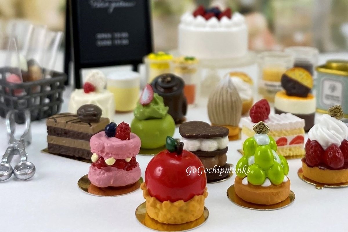 リーメント Patisserie Petit Gateau パティスリープチ ガトー スイーツビュッフェみたい ハグルのリーメントミニチュアブログ