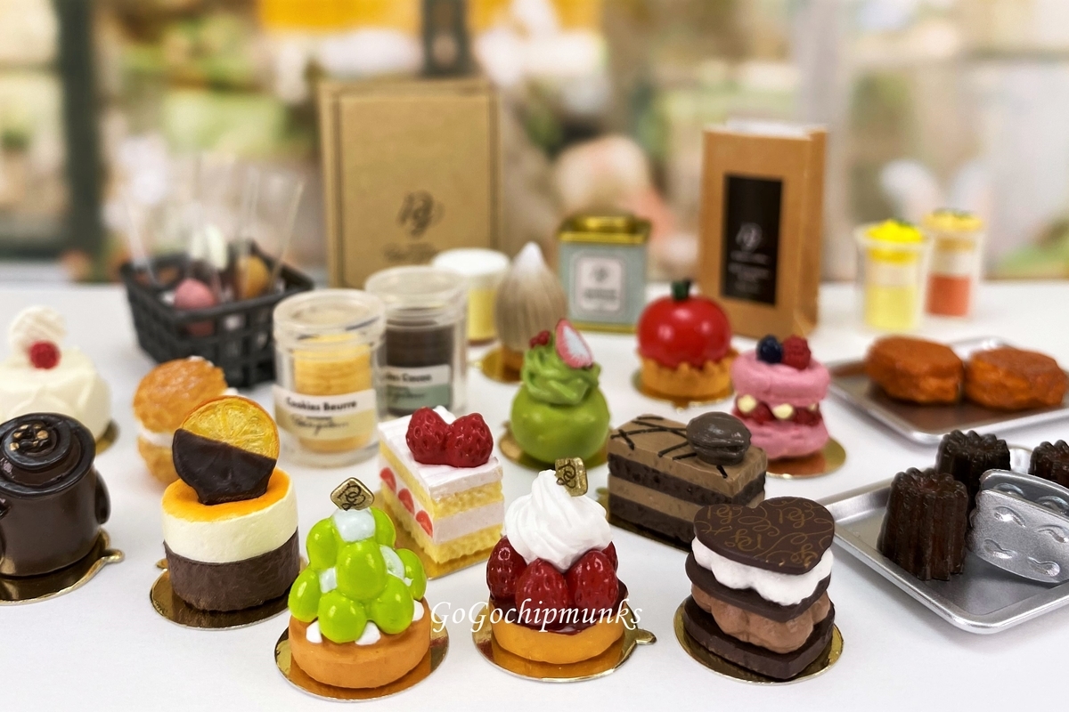 リーメント Patisserie Petit Gateau パティスリープチ ガトー スイーツビュッフェみたい ハグルのリーメントミニチュアブログ