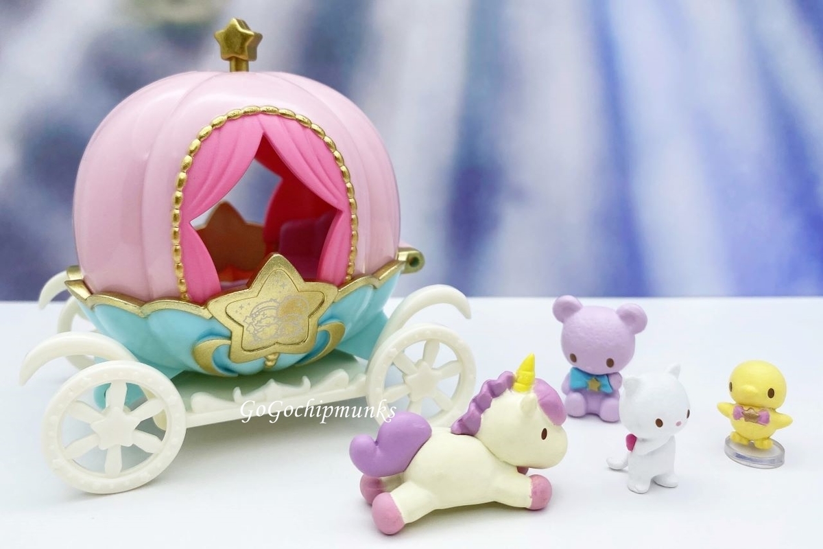 リトルツインスターズ Twinkle Party かわいいバルコニーと馬車 ハグルのリーメントミニチュアブログ