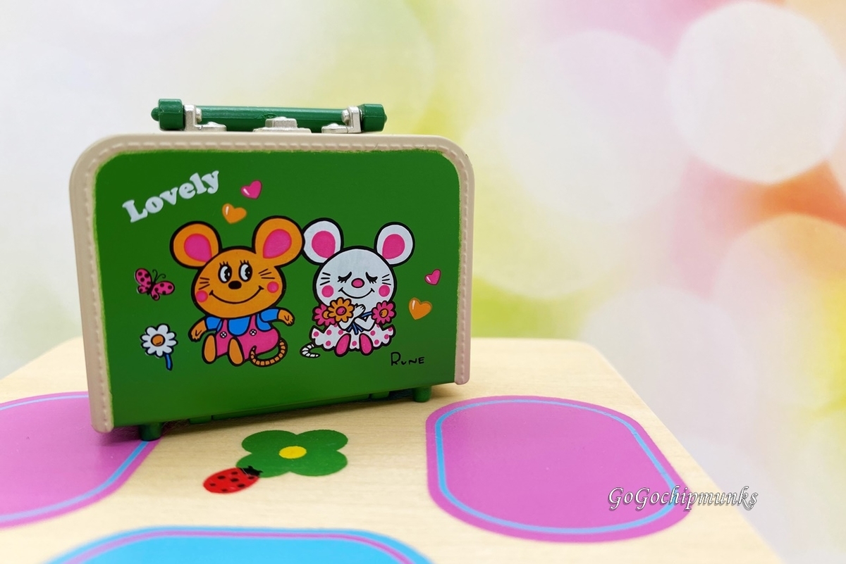 Kawaii 内藤ルネ おでかけトランクコレクション【6 cute colors