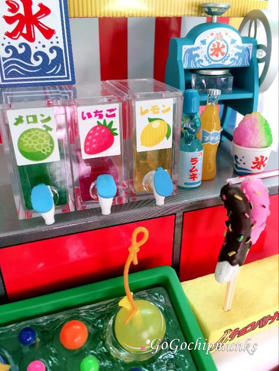 トレーディングフィギュア　全8種セット 「ぷちサンプルシリーズ ぱーっとヨイヨイ!お祭り縁日」 リーメントぷちサンプル☆ぱーっとヨイヨイ！お祭り縁日 全8種+1