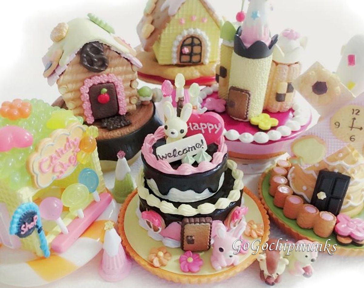 廃盤　リーメント6種類 　お菓子の家　ぷちサンプルシリーズ　レア　希少 リーメント 未開封】 ぷちサンプルシリーズ お菓子の家1BOX(全6