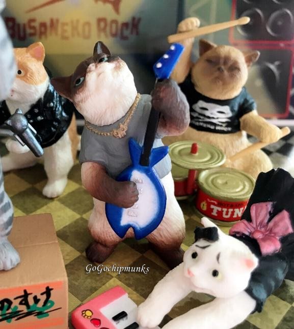 Re-MeNT - 【中古】リーメント ブサ猫ROCK 全８種セット Re-MeNT[10][249105086978] ブサ猫ROCK リーメント☆ねこはロックだ！(=`ｪ´=) - ハグルの