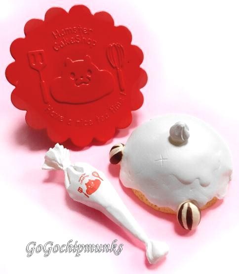 ハムスターケーキ店☆ハムスターお店をひらくの巻～ほっぺを押さないで