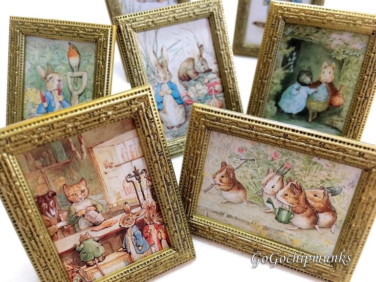 ピーターラビット　額縁いり絵 アートフレーム》ピーターラビット1500インチ額 - 絵画や壁掛け