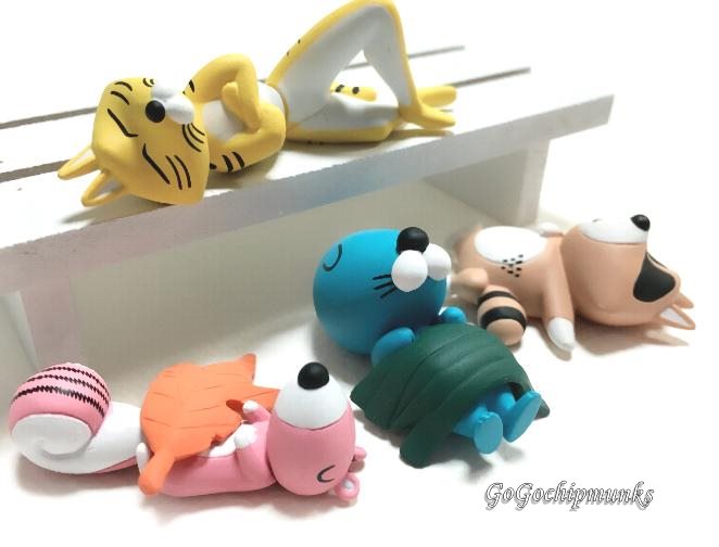ぼのぼの おやすみフィギュアコレクション【みんな寝てるよ