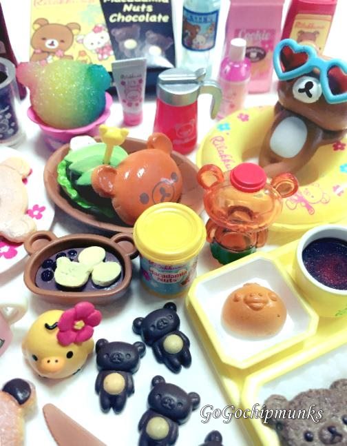 期間限定リラックマ アロハリラックマ ミニチュア全8種類 Rilakkuma