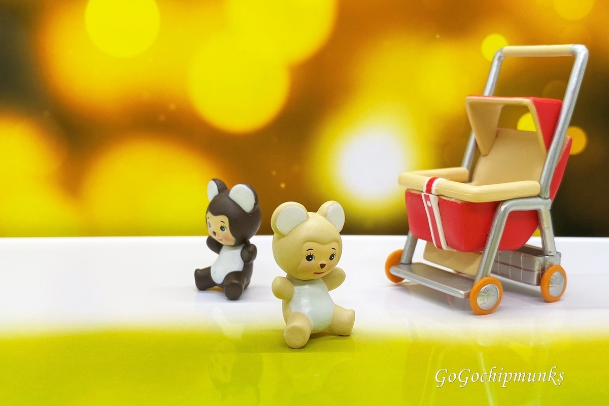 ミニチュア☆リーメント☆ベビーちゃんセット 昭和レトロ☆メガハウス