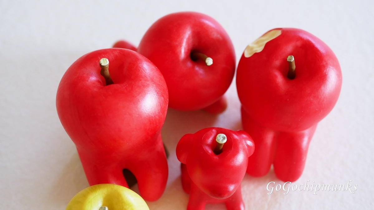 パンダの穴 産地直送座りんご【sitting apple】 - ハグルのリーメント