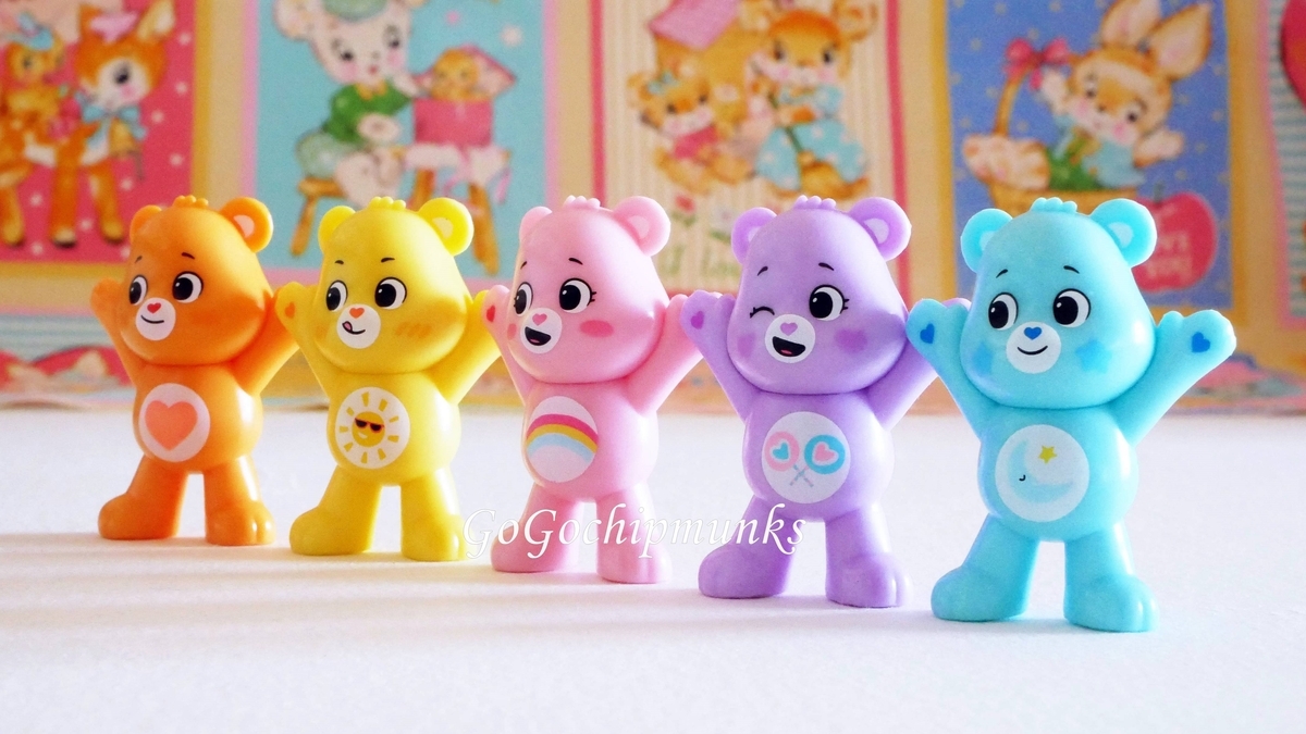 CARE BEARS ケアベアマスコットフィギュア ～あなたの心に
