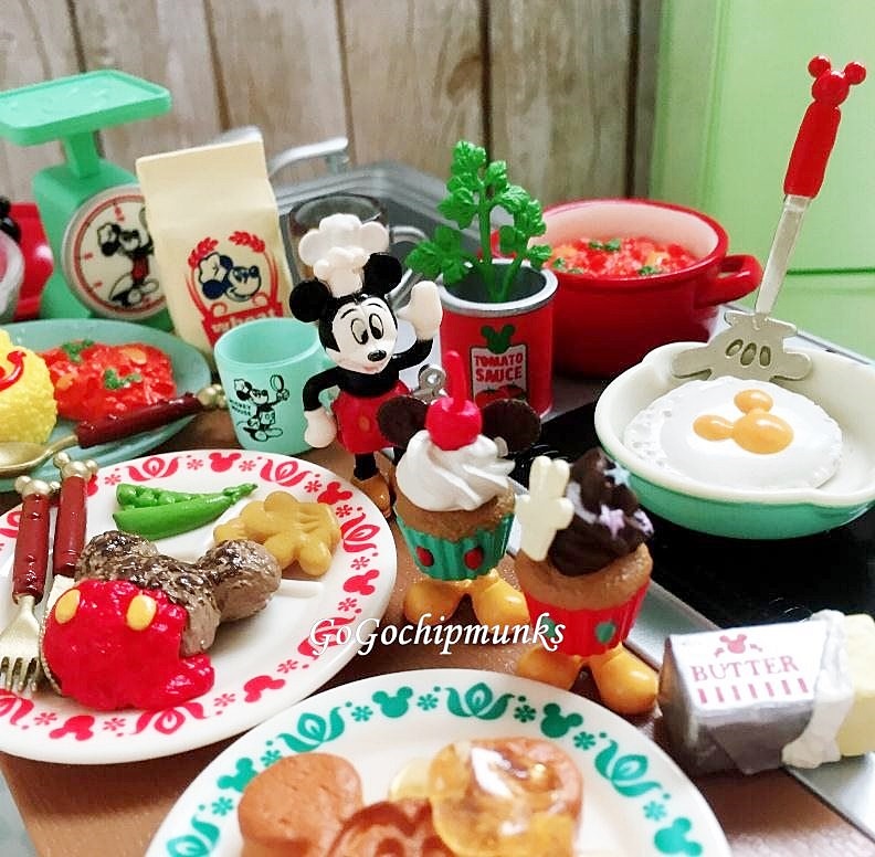 ☆ミッキー レトロキッチン リーメント 全6種 コンプリート