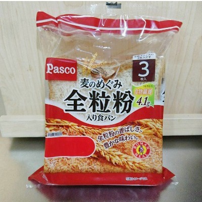 麦のめぐみ　全粒粉入り食パン