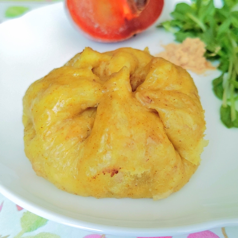 残ったカレーでカレーまん