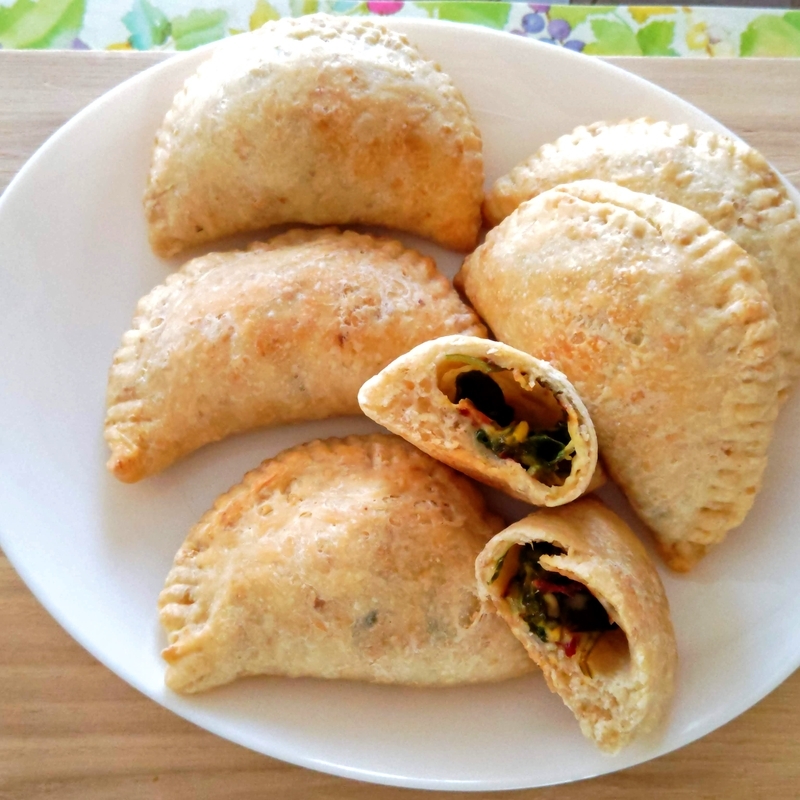 スイスチャードのカルツォーネ