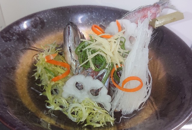 板前レシピ 鯵 刺身 姿造り 作り方 ちっぴぃクッキング