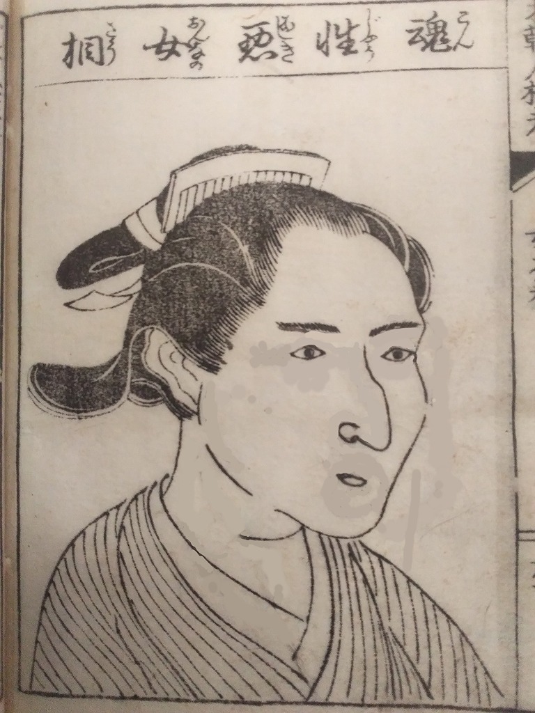 江戸の人相学『本朝人相考女相之巻』(8)魂性悪女相、艱難する女相 - 遅生の故玩館ブログ