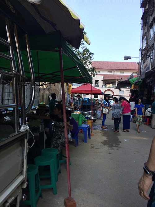ヤンゴンのインド人街 @Yangon