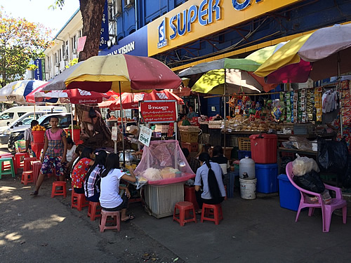 ヤンゴンのインド人街 @Yangon