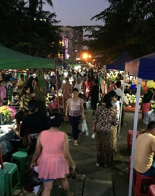 夜市「チーミンダイン夜市（Kyee Mying Daing Night Market）」vol.2