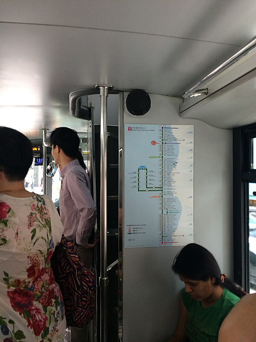 香港人の足!? トラムは便利な乗り物