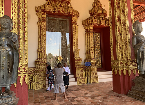 エメラルド仏が保管されていた寺院 ワット・ホーパケオ @ ヴィエンチャン