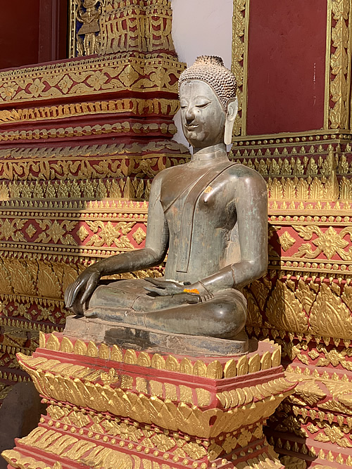 エメラルド仏が保管されていた寺院 ワット・ホーパケオ @ ヴィエンチャンン
