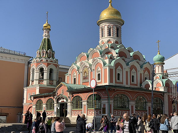 メーデー前日の赤の広場 @ モスクワ