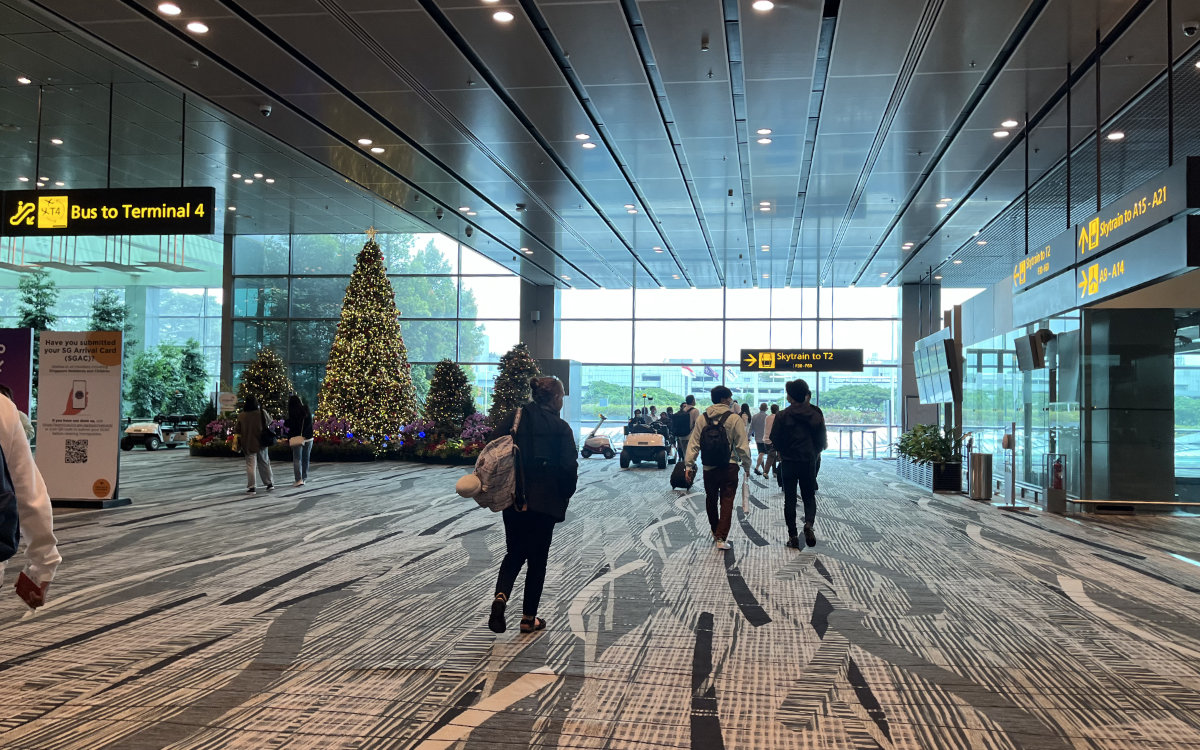 シンガポール　チャンギ国際空港