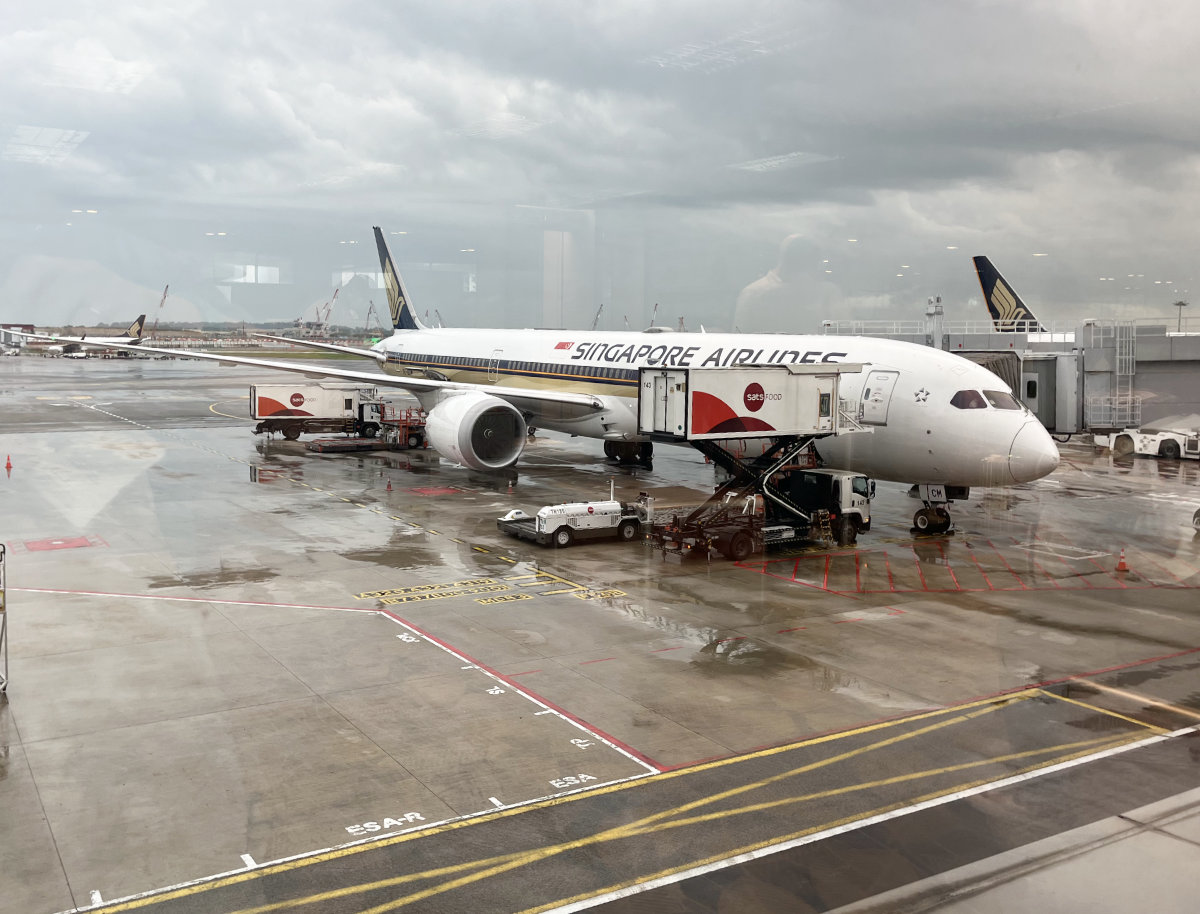 チャンギ国際空港からシンガポール航空