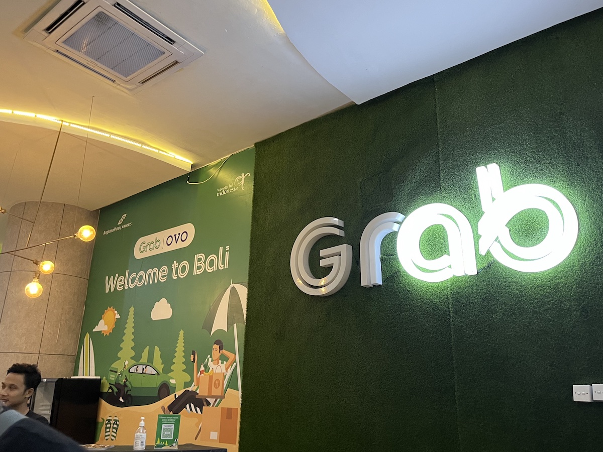 デンパサール国際空港のGrabラウンジ