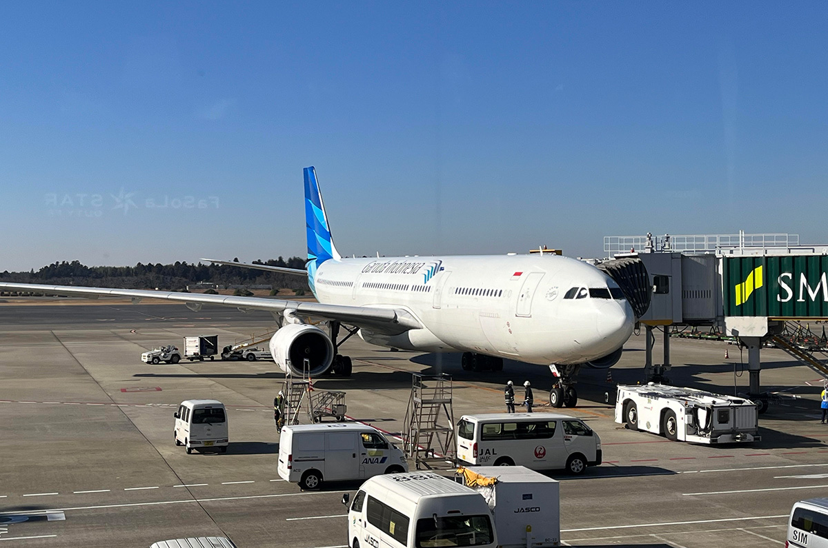 2023年12月 バリ島まで直行便 ガルーダインドネシア航空に初搭乗して