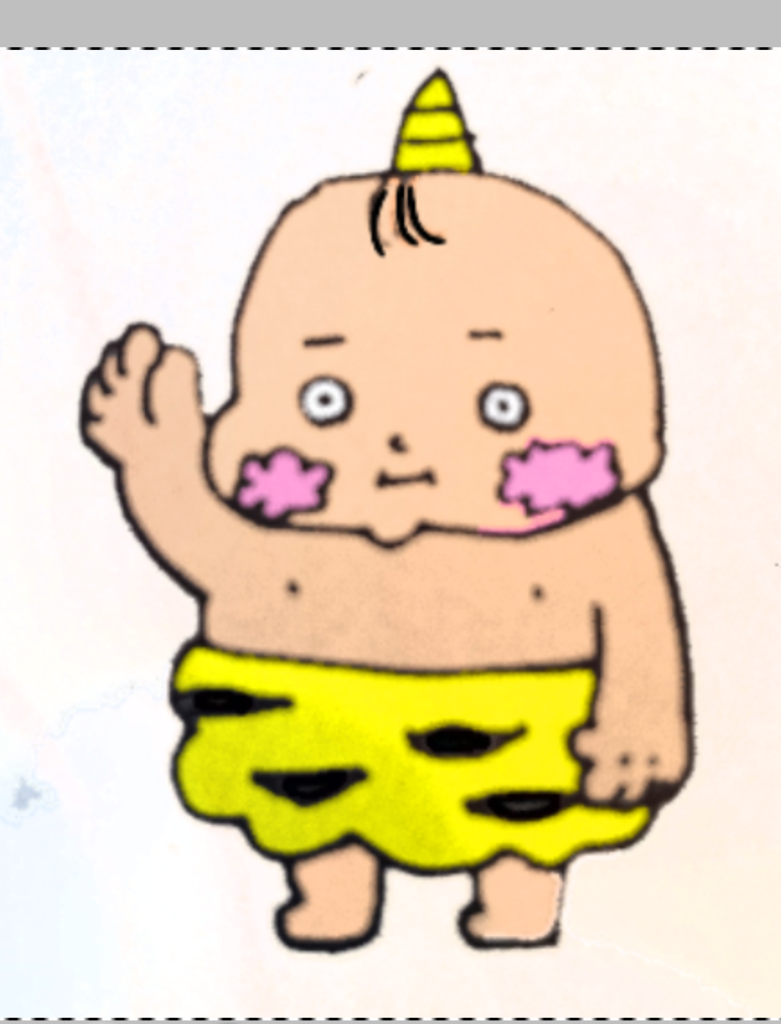 手描きのイラストをアイビスペイントで塗りました おっかしゃんのブログ