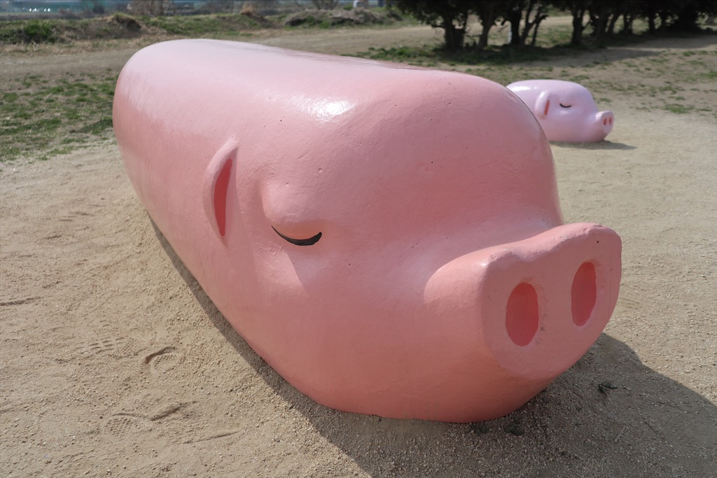 多摩川の狂気ぶたを巡る - ふと思い立って、プチ冒険