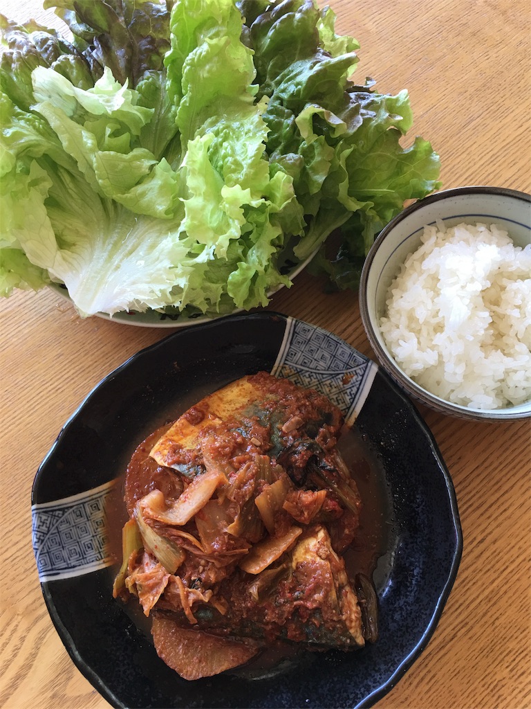 韓国ごはん さばと大根のキムチ煮 Chiko高知style