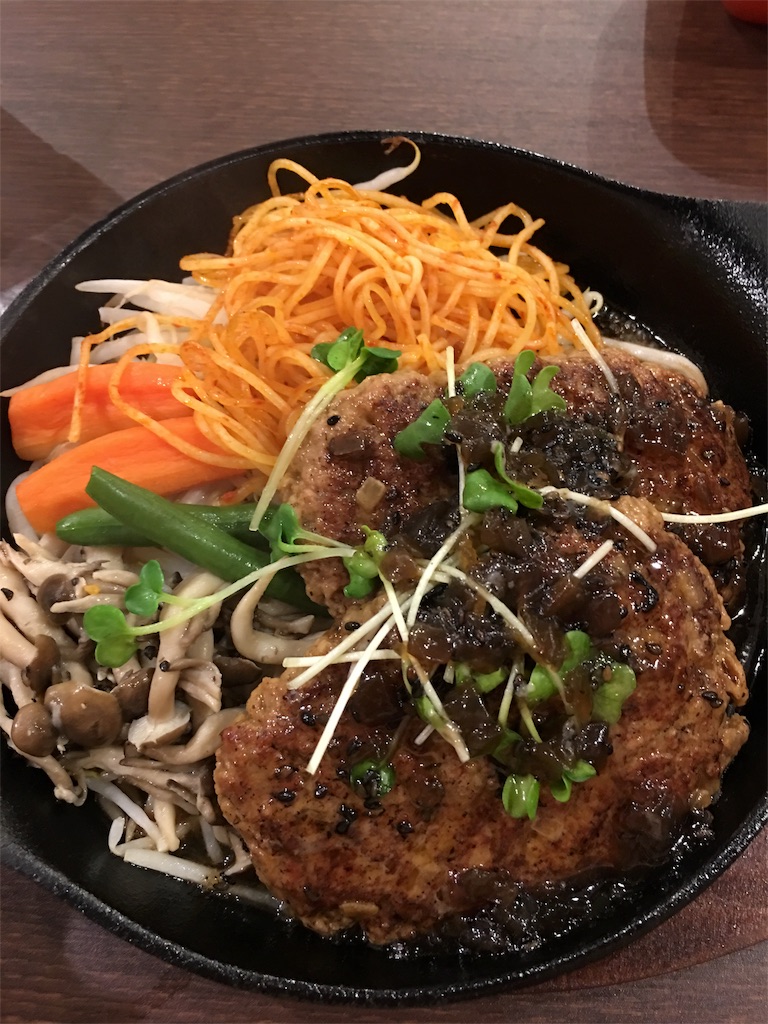 高知グルメ イオン高知の 肉ダイニング 神でｗハンバーグランチ Chico Style