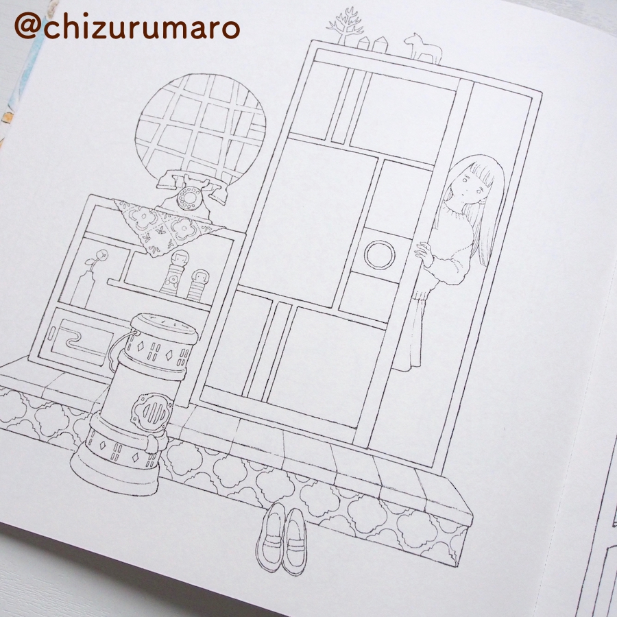 やり込みならぬ 塗り込み 一歩進んだベタ塗りの方法をご紹介します ちづるのもっと ぬりえライフ