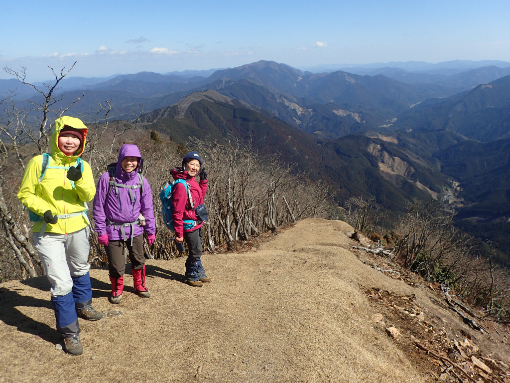 北尾根から登る高見山 360度の大展望 奈良吉野の移住登山ガイド ちくちゅーの日記