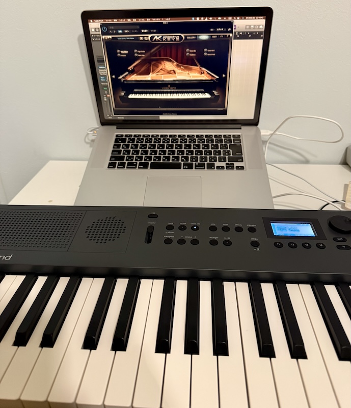電子キーボード 内蔵スピーカー GO Keys 5レビュー ビビる内臓スピーカー検証してみた - おんがく