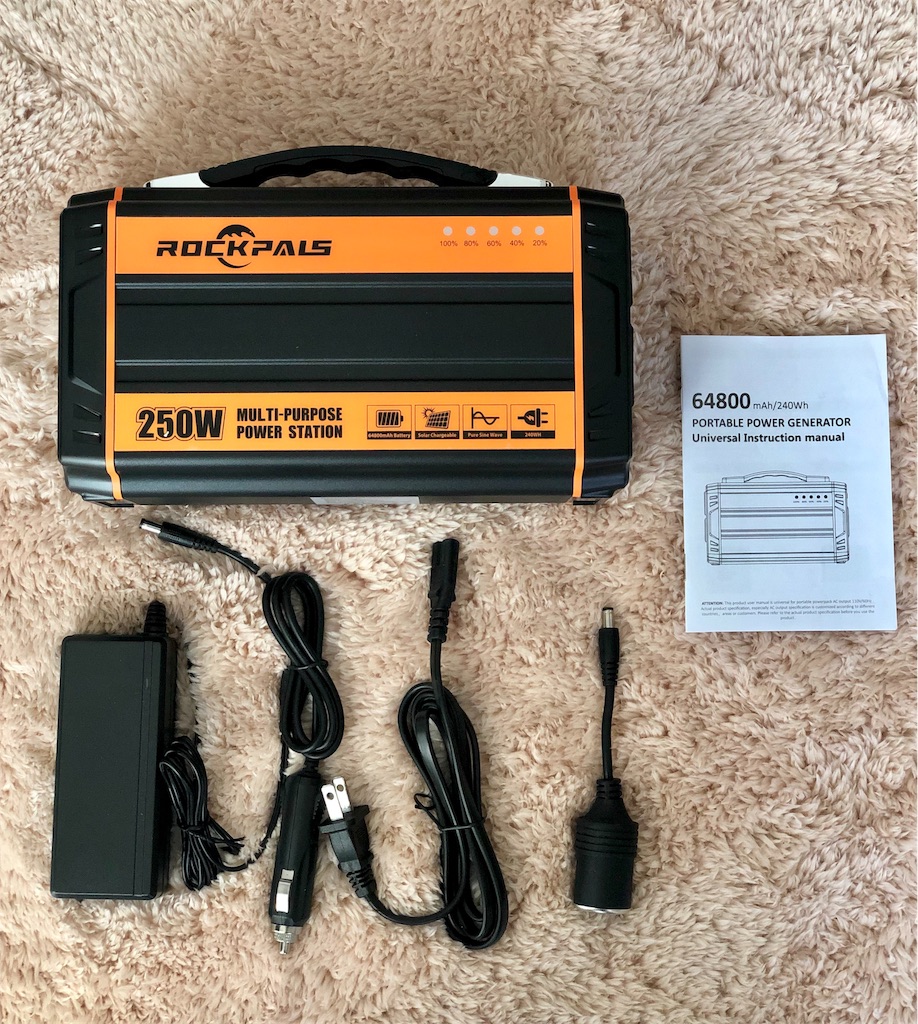 ポータブル電源 大容量 正弦波 64800mAh/240Wh