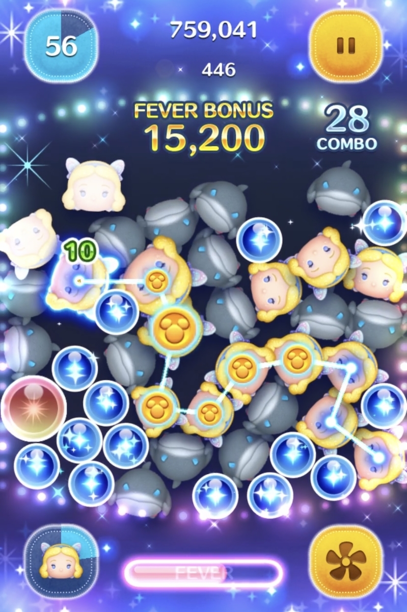 ツムツム】星の女神ブルー・フェアリー(スキル１)で簡単に1000万スコア出すコツ！ - ゲーム部屋の資料たち