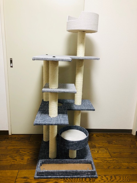 カインズホーム　キャットタワー Amazon.co.jp: カインズ(CAINZ) キャットインテリアタワー
